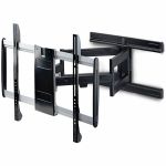 StarTech Ultra-Slim Articulating TV Wall Mount for up to 65inch and 99lb/45Kg Flat Screens  VESA 600x400  TAA Low-Profile Bracket - Flat screen wallmount supports up to 65in and 99lb TV