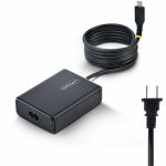StarTech 100W USB-C Laptop Charger with 5ft (1.5m) Tethered USB-C Cable  Power Adapter Brick for Dell  HP ProBook  MacBook Pro - Up to 100W of USB-C PD 3.0/2.0 power with broad voltage