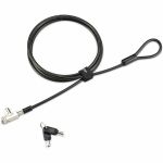 Kensington PortLock Keyed Laptop Lock for Specialized USB-C Lock Slots - Custom Keyed - 6 ft Cable - Custom Keyed - Silver - Carbon Steel  Plastic  Die-cast Zinc  Stainless Steel - For