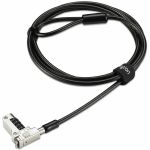 Kensington PortLock Combination Laptop Lock for Specialized USB-C Lock Slots - Serialized - 6 ft Cable - Serialized Preset - 4-wheel - Combination Lock - Carbon Steel  Plastic - For Not