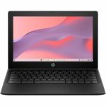 HP Fortis G1m 11.6in Rugged Chromebook - HD - 60 Hz - Octa-core (ARM Cortex A76 + Cortex A55) - 4 GB - 32 GB Flash Memory - English Keyboard - Jet Black - MediaTek Kompanio 520 Chip - 1