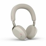 Jabra Evolve3 75 Headset - Microsoft Teams Certification - Stereo - Wireless - Bluetooth - 98.4 ft - 35 Ohm - 20 Hz to 20 kHz - On-ear  Over-the-head  Over-the-ear - Binaural - Supra-au
