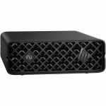 HP ZGX G1n Workstation - ARM Cortex X925 - 128 GB - 2 TB SSD - Mini PC - Black - TAA Compliant - NVIDIA GB10 Grace Blackwell Superchip Chip - DGX OS - NVIDIA Graphics - 10 Gigabit Ether