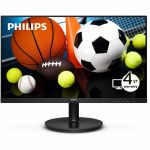 Philips V-line 221V8LB3S 22in Class Full HD LED Monitor - 16:9 - Textured Black - 21.5in Viewable - Vertical Alignment (VA) - WLED Backlight - 1920 x 1080 - 16.7 Million Colors - Adapti