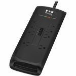 Tripp Lite series Protect It! TLP88DBTEL 8-Outlets Surge Suppressor/Protector - Household Electronic  Computer  Printer  Stereo System  Lamp & Lighting  Workstation  Home Theater System