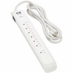 Tripp Lite series Protect It! TLP76 7-Outlets Surge Suppressor/Protector - Household Electronic  Computer  Printer  Stereo System  Lamp & Lighting  Workstation  Home Theater System - Gr
