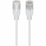 Ubiquiti UniFi Patch Cat 6A Cable 1M UniFi Premium Cat 6A Patch Cable 3M White - Ultra-thin braided shielded RJ45 patch cable designed and optimized for 10 GbE networking
