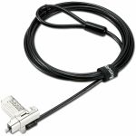 Kensington Universal 3-in-1 2.0 Combination Laptop Lock - Serialized - 6 ft Cable - Serialized - 4-digit - Combination Lock - Carbon Steel  Plastic - For Notebook