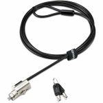 Kensington Universal 3-in-1 2.0 Keyed Laptop Lock - 6 ft Cable - Keyed Lock - Silver - Carbon Steel  Die-cast Zinc  Stainless Steel - For Notebook - TAA Compliant