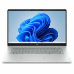 HP OmniBook 3 17-dp0000 17-dp0419nr 17.3in Touchscreen Notebook - Full HD - AMD Ryzen 3 30 - 8 GB - 512 GB SSD - Glacier Silver  Canvas Gray - AMD Chip - 1920 x 1080 - Windows 11 Home -