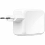 Belkin UltraCharge Retractable GaN Wall Charger 67W  White - 67 W - 3.30 ft Cable - White