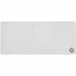 SteelSeries QcK Heavy Gaming Mouse Pad - 15.75in Height x 35.43in Width x 0.24in Depth - White - Rubber  Micro-woven Cloth - Anti-slip - Extra Extra Large - Mouse
