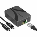Sabrent USB4 to 10GbE Network Adapter - USB Type C - 40 Gbit/s Data Transfer Rate - Portable