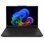 Lenovo ThinkPad T16 Gen 5 21WT0064US 16in Copilot+ PC Notebook - WUXGA - 60 Hz - Intel Core Ultra 7 Series 3 355 - 32 GB - 512 GB SSD - English Keyboard - Black - Intel Chip - 1920 x 12