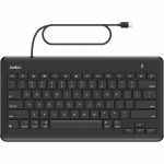 Belkin Connect USB-C Keyboard for iPad - Cable Connectivity - Full-size - USB Type C Interface - Esc  Search  Screenshot  Previous Track  Play/Pause  Next Track  Mute  Volume Down  Volu