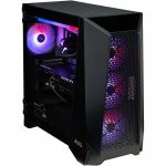MSI Infinite ZS 9NVZ-2261US Gaming Desktop PC - AMD Ryzen R9-9950X3D  GeForce RTX 5090  32GB DDR5  2TB NVMe SSD  Liquid Cooling  Windows 11 Home  Black - AMD B840 Motherboard - Realtek