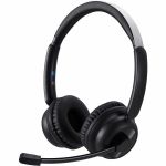Adesso Xtream P900 Bluetooth & AUX Headphone With Noise Cancelling Microphone - Stereo - Mini-phone (3.5mm)  AUX  USB Type A  USB Type C - Wired/Wireless - Bluetooth - 32 Ohm - 20 Hz to