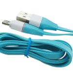 Micro USB Cable w/LED Light 3'(1M) BlueSmart Charge (Power Stops After Device Fully Charged)