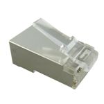 #LK-6033-Strand  8P8C Cat.6 STP plug W/insert for Stranded Cable 50 set/Bag