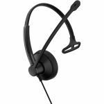 Mono wired headset  Teams certified - The IMPACT 100 is an entry-level headset that delivers exceptional value for money. With smart features that enhance efficiency and an ultra-lightw