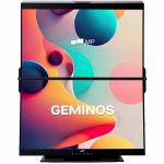 Mobile Pixels Geminos X 24in Class Webcam LCD Touchscreen Monitor - 16:9 - 14 ms - 24in Viewable - 2560 x 1440 - WQHD - In-plane Switching (IPS) Technology - 262000 Colors - 300 Nit - S