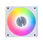 Lian Li 12RCL1W1W UNI Fan CL Wireless 120 Reverse Blade Single Pack 2.4GHz Wireless Signal RGB & PWM PC Case Fans Control White