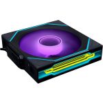 Lian Li 12RSLIN1W1B UNI FAN SL-INFINITY Wireless 120 Reverse Blade Case Fan (Black)