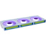 Lian Li 12RSLIN1W3W UNI FAN SL-INFINITY Wireless 120 3-Pack White Fans Reverse Blade 2.4GHz Wireless ARGB Fan Control Double