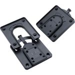 HP Quick Release Bracket for Monitor  Mini PC  Display Stand  Mounting Arm  Wall Mount - Black - 1 Display(s) Supported - 100 x 100