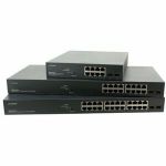 Smart Managed Gigabit Ethernet PoE+ Switch 8 / 16 / 24 10/100/1000Base-T Ports + 2 100/1000Base-X SFP Slots - Smart Managed PoE+ Switch  8-port Gigabit PoE+  2-port 100/1000 SFP