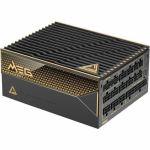 MSI MEG AI1600T PCIE5 1600W ATX 3.1 Power Supply 80 PLUS Titanium PCIe 5.0 Fully Modular Black 12 Year Warranty
