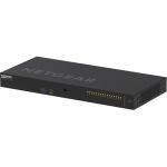 Netgear AV Line M4250-16XF 16x1G/10G Fiber SFP+ Managed Switch - Manageable - 3 Layer Supported - Modular - 19.27 W Power Consumption - Optical Fiber - 1U - Rack-mountable - Lifetime Li