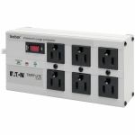 Eaton Tripp Lite Series Isobar 6-Outlet Surge Protector  6 ft. Cord with Right-Angle Plug  3330 Joules  Diagnostic LEDs  Metal Housing - 6 x NEMA 5-15R - 1440 VA - 3330 J - 120 V AC Inp