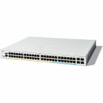 Cisco Catalyst C1300-48P-4X Ethernet Switch - 48 Ports - Manageable - 10 Gigabit Ethernet - 10/100/1000Base-T  10GBase-X - 3 Layer Supported - Modular - 463.32 W Power Consumption - 370