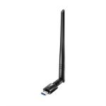 Cudy WU1400 AC1300 Wi-Fi USB 3.0 Adapter 5GHz/2.4GHz 1 High gain detachable antenna USB 3.0 - Black 802.11ac/a/b/g/n