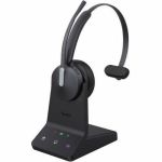 Yealink WH64 Headset - Microsoft Teams Certification - Mono - Wireless - Bluetooth/DECT - 20 Hz to 20 kHz - Over-the-head  On-ear - Monaural - Supra-aural - MEMS Technology  Noise Cance