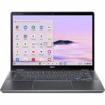 Acer Chromebook Plus Spin 514 CPE594-1N CPE594-1N-57ZJ 14in Touchscreen Convertible 2 in 1 Chromebook - WUXGA - Intel Core 5 120U - 16 GB - 256 GB SSD - English (US) Keyboard - Iron - I