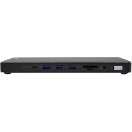 V7 DOCKTB4PT Thunderbolt 4 Triple Alt Mode Display Docking Station - Memory Card Reader - SD microSD - USB Type C - 3 Displays