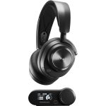 SteelSeries Arctis Nova Pro Wireless - Stereo - Mini-phone (3.5mm)  USB Type C - Wired/Wireless - Bluetooth/RF - 40 ft - 38 Ohm - 10 Hz to 40 kHz - Over-the-head - Binaural - Ear-cup -