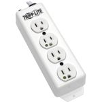Eaton Tripp Lite Series Safe-IT Medical-Grade Power Strip  UL 1363  4 Hospital-Grade Outlets  Antimicrobial  15 ft. (4.57 m) Cord - NEMA 5-15P - 4 NEMA 5-15R Hospital Grade - 15ft
