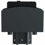 Ergotron Wall Mount for PC  Computer  CPU - Black - Vertical - 50 lb Load Capacity - Steel  Aluminum