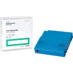 HPE LTO-9 Ultrium 45TB RW Data Cartridge - LTO-9 - Rewritable - Labeled - 18 TB (Native) / 45 TB (Compressed) - 3395.67 ft Tape Length - 1 Pack - Light Blue
