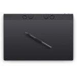 Wacom Intuos Pro Large - Graphics Tablet - 5080 lpi Wired/Wireless - Bluetooth - 8192 Pressure Level - Pen - PC  Mac - Black