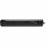 Eaton Tripp Lite Series Protect It! 7-Outlet Surge Protector  6 ft. (1.83 m) Cord  1080 Joules  Modem/Fax Protection  Black Housing - 7 x NEMA 5-15R - 1800 VA - 1080 J - 120 V AC Input
