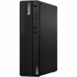 Lenovo ThinkCentre M75s Gen 5 12TA000KUS Desktop Computer - AMD Ryzen 7 PRO 8700G - 16 GB - 512 GB SSD - Small Form Factor - Black - AMD PRO 665 Chip - Windows 11 Pro - AMD Radeon 780M