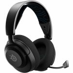 SteelSeries Arctis Nova 5P Wireless - Stereo - Wireless - Bluetooth - 39.4 ft - 36 Ohm - 20 Hz to 22 kHz - Over-the-head  Over-the-ear  On-ear - Binaural - Circumaural - Bi-directional