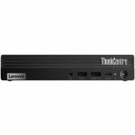 Lenovo ThinkCentre M75q Gen 5 12RQ000MUS Desktop Computer - AMD Ryzen 7 PRO 8700GE - 16 GB - 512 GB SSD - Tiny - Black - AMD PRO 600 Chip - Windows 11 Pro - AMD Radeon 780M DDR5 SDRAM -