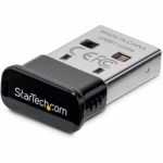 StarTech.com Mini USB Bluetooth 4.0 Adapter - 50m(165ft) Class 1 EDR Wireless Dongle - Add Bluetooth 4.0 capabilities to a laptop or desktop computer through USB - Mini USB Bluetooth 4.