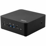 MSI Cubi NUC AI+ 2MG Cubi NUC AI+ 2MG-018US Desktop Computer - Intel Core Ultra 9 288V - 32 GB - 1 TB SSD - Mini PC - Black - Intel Chip - Windows 11 Pro - Intel Arc Graphics 140V LPDDR