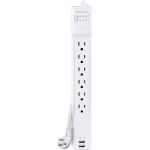 CyberPower CSP606U42A Professional Surge Suppressor/Protector 6 x NEMA 5-15R 2 x USB 125V AC